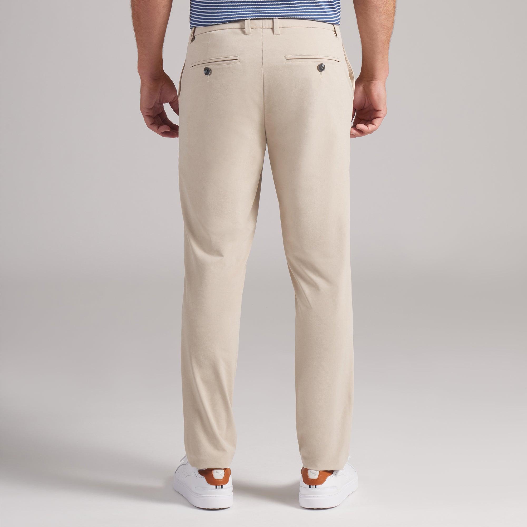Puma 101 Avant Golf Pants Birch – bočný detail s vreckom