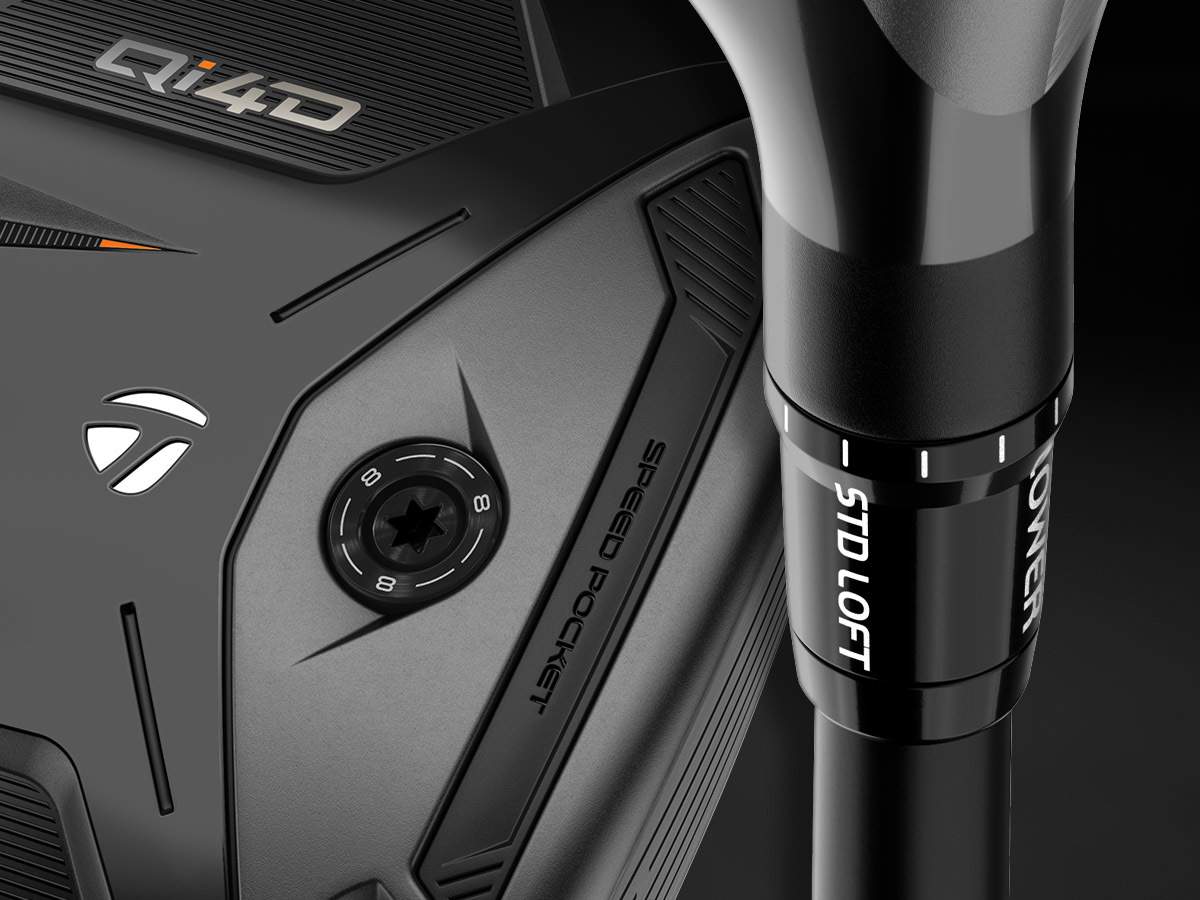 Qi4D Tour fairway wood adjustable loft sleeve and TAS system