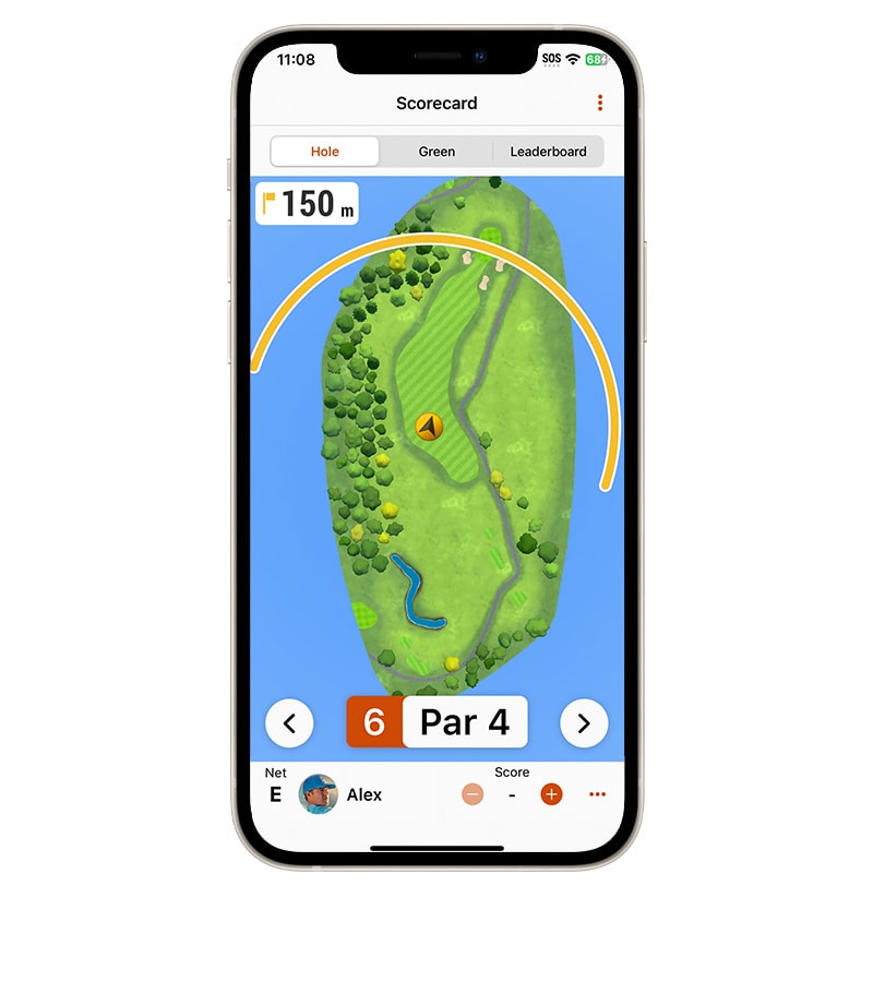 Funkcia Range Relay na Garmin Approach Z30