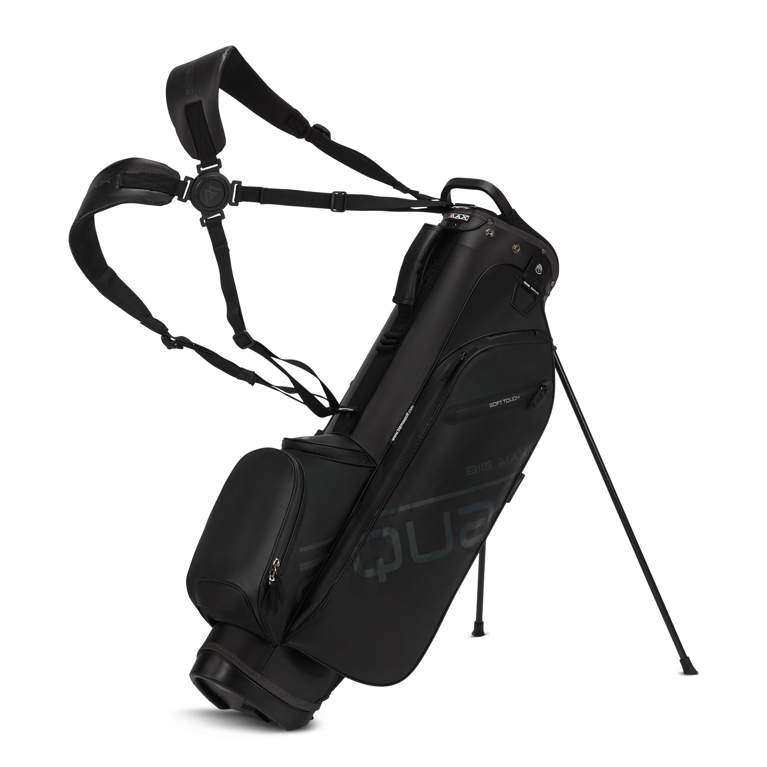Big Max Aqua Seven H stand bag námornícka/biela/červená — vodotesná konštrukcia I-Dry