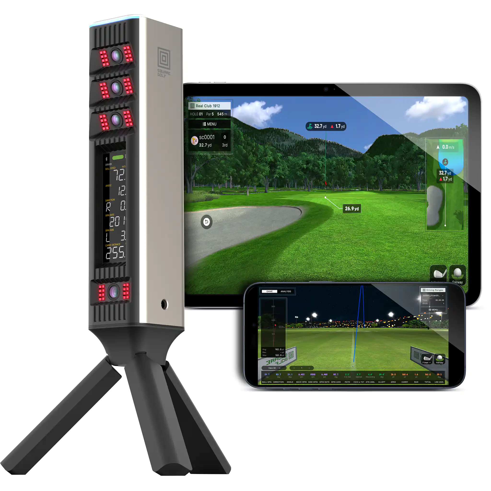 Square Golf OMNI Edition Launch Monitor