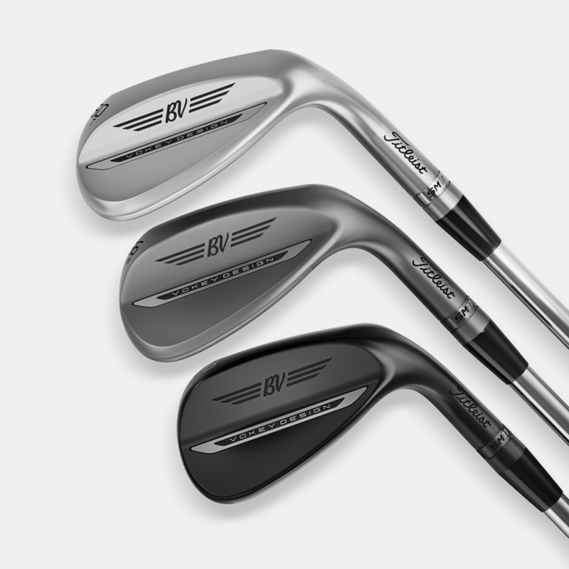 Titleist SM11 finish options Tour Chrome Nickel Jet Black Raw