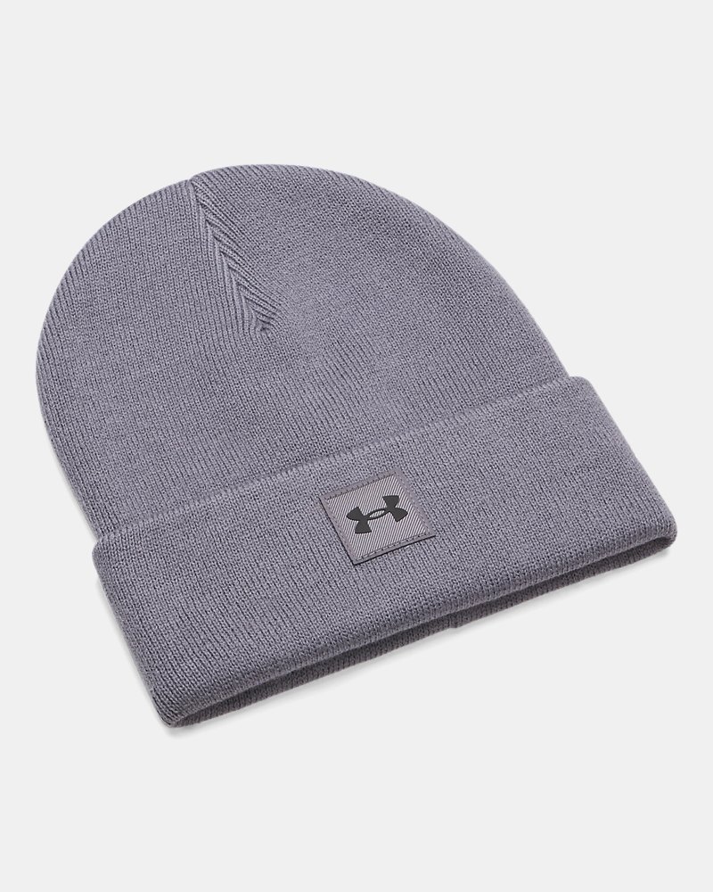 Under Armour Halftime Beanie – predný pohľad, sivá