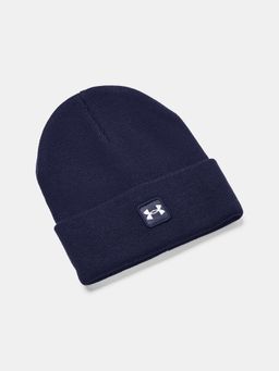 Under Armour Halftime Beanie v modrej farbe, predný pohľad