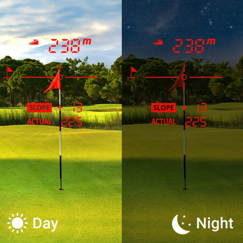 Voice Caddie L6 OLED display