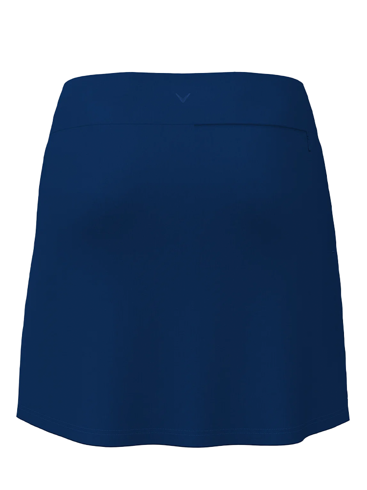 Callaway Floral Printed Wrap Skort Blue Depths – bočný pohľad ukazujúci zavinovací dizajn
