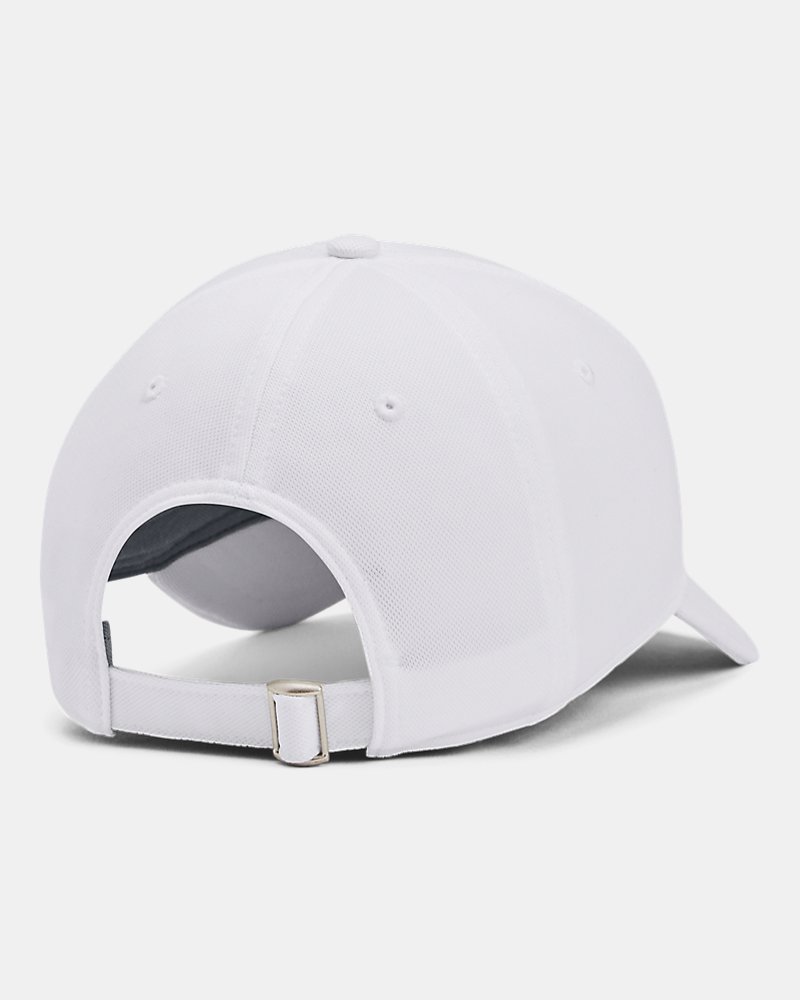 Under Armour Blitzing Low cap – zadný pohľad, biela
