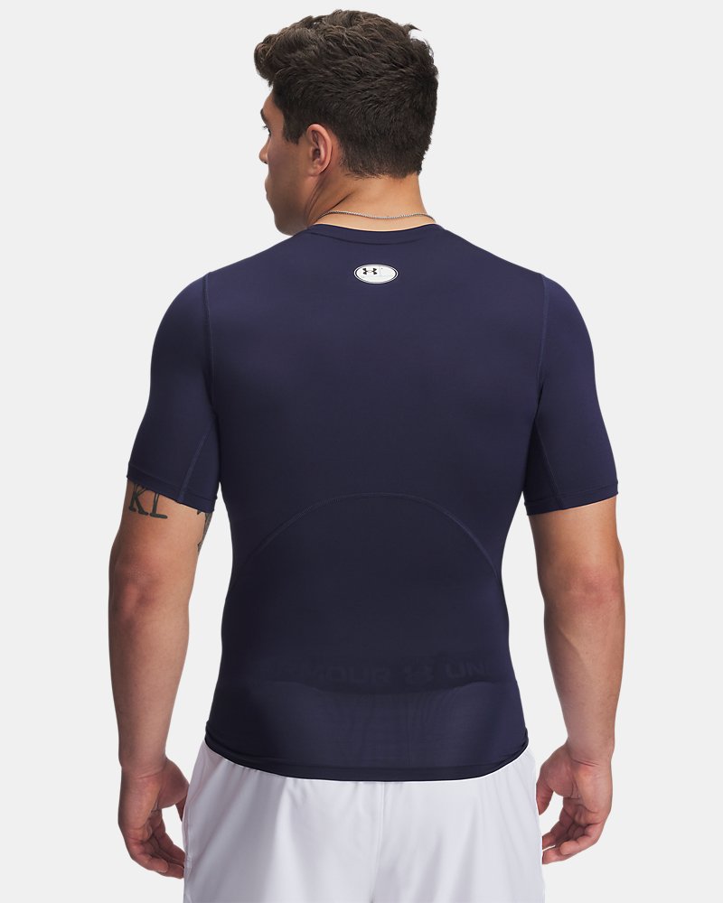 Under Armour HeatGear Compression Top – Zadný pohľad so sieťovanými panelmi
