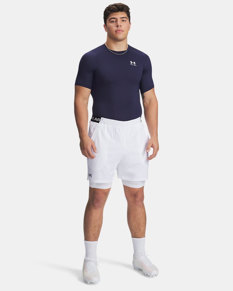 Under Armour HeatGear Compression Top – Bočný pohľad s raglánovým rukávom