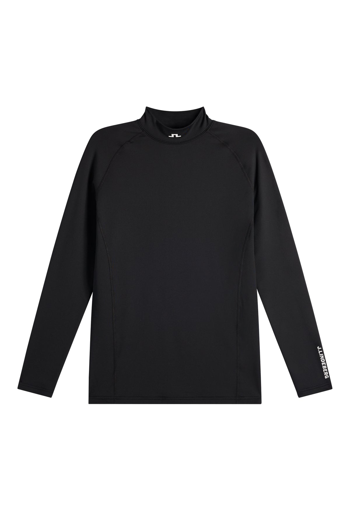 J.Lindeberg Ello Brushed Top Black – štvorsmerný streč a slim fit v akcii