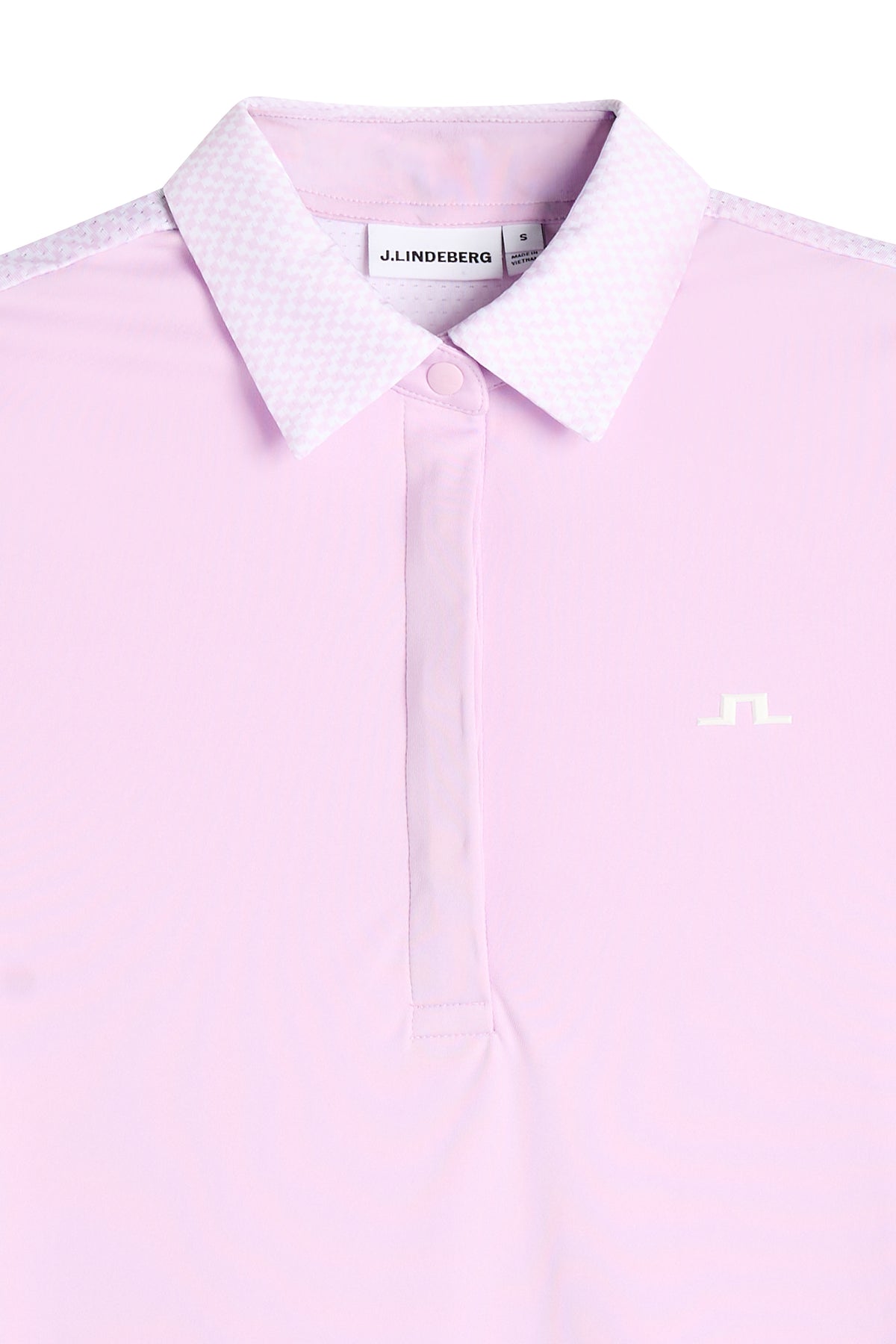 J.Lindeberg Cara Polo Print Orchid Bouquet – strih a pohyb