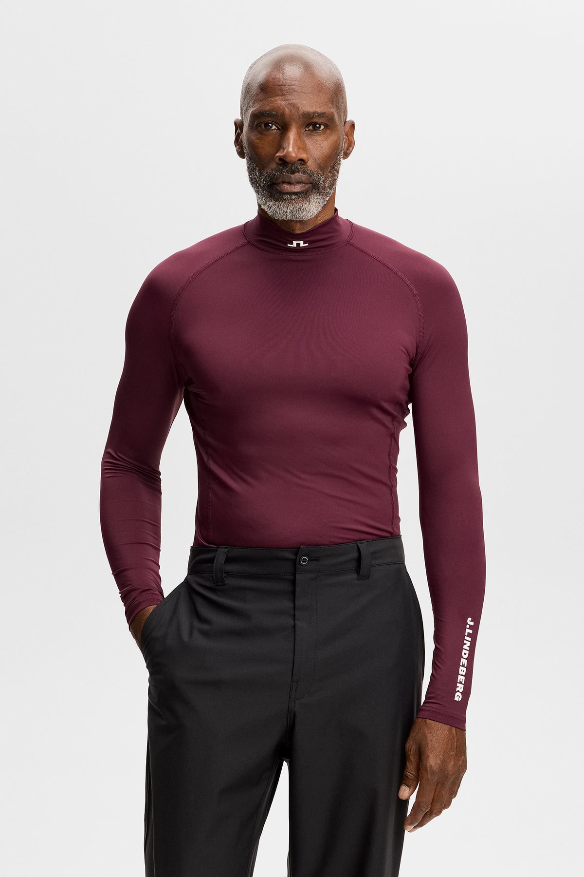 J.Lindeberg Ello Compression Top Winetasting – on-course performance fit