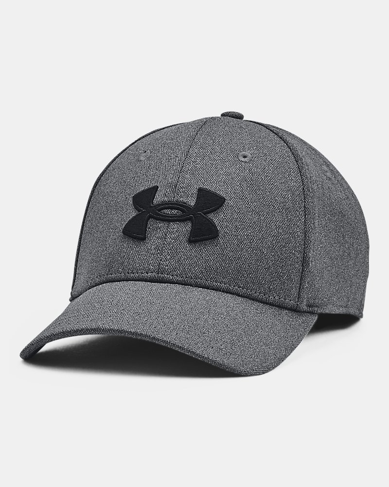 Under Armour Blitzing Low cap — front view dark grey