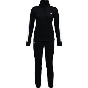 Under Armour Tricot Tracksuit jacket – open pockets and ribbed cuffs detail