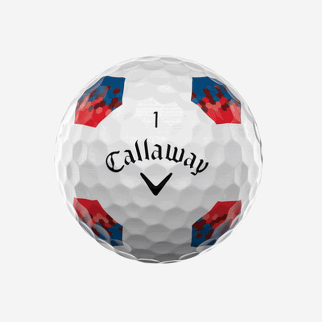 Callaway Chrome Soft 2026 – animácia technológie New Tour Fast Mantle