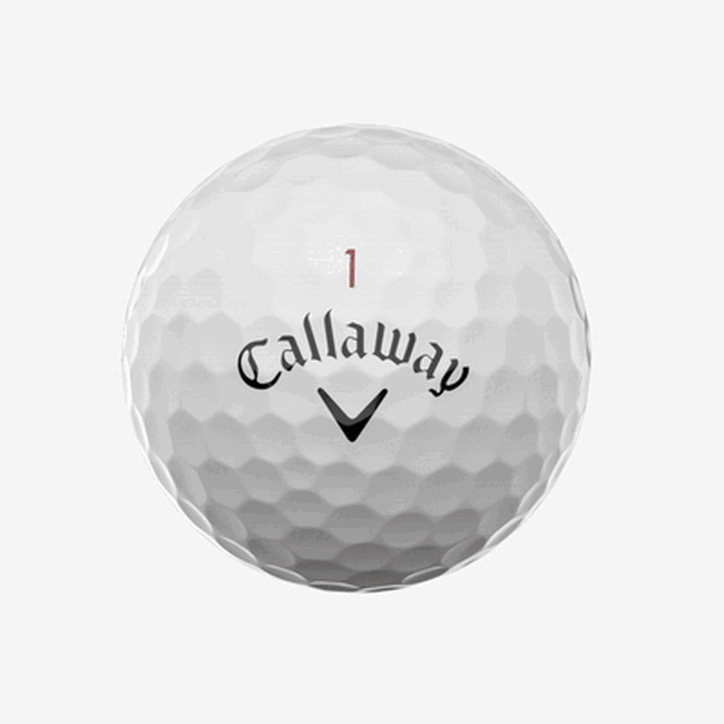 Animácia technológie Callaway Chrome Soft 2026 Tour Fast Mantle