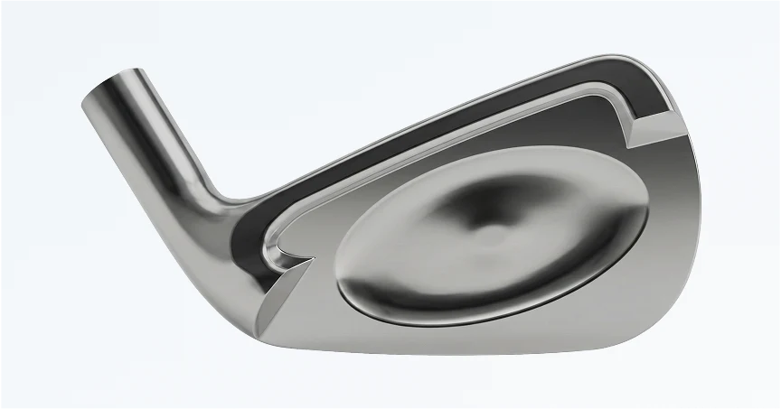 Technológia Contour Ellipse Face v železách Mizuno Pro M-13