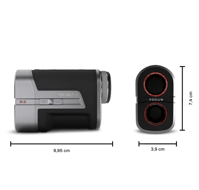 Ľahký a kompaktný dizajn Zoom Focus S2